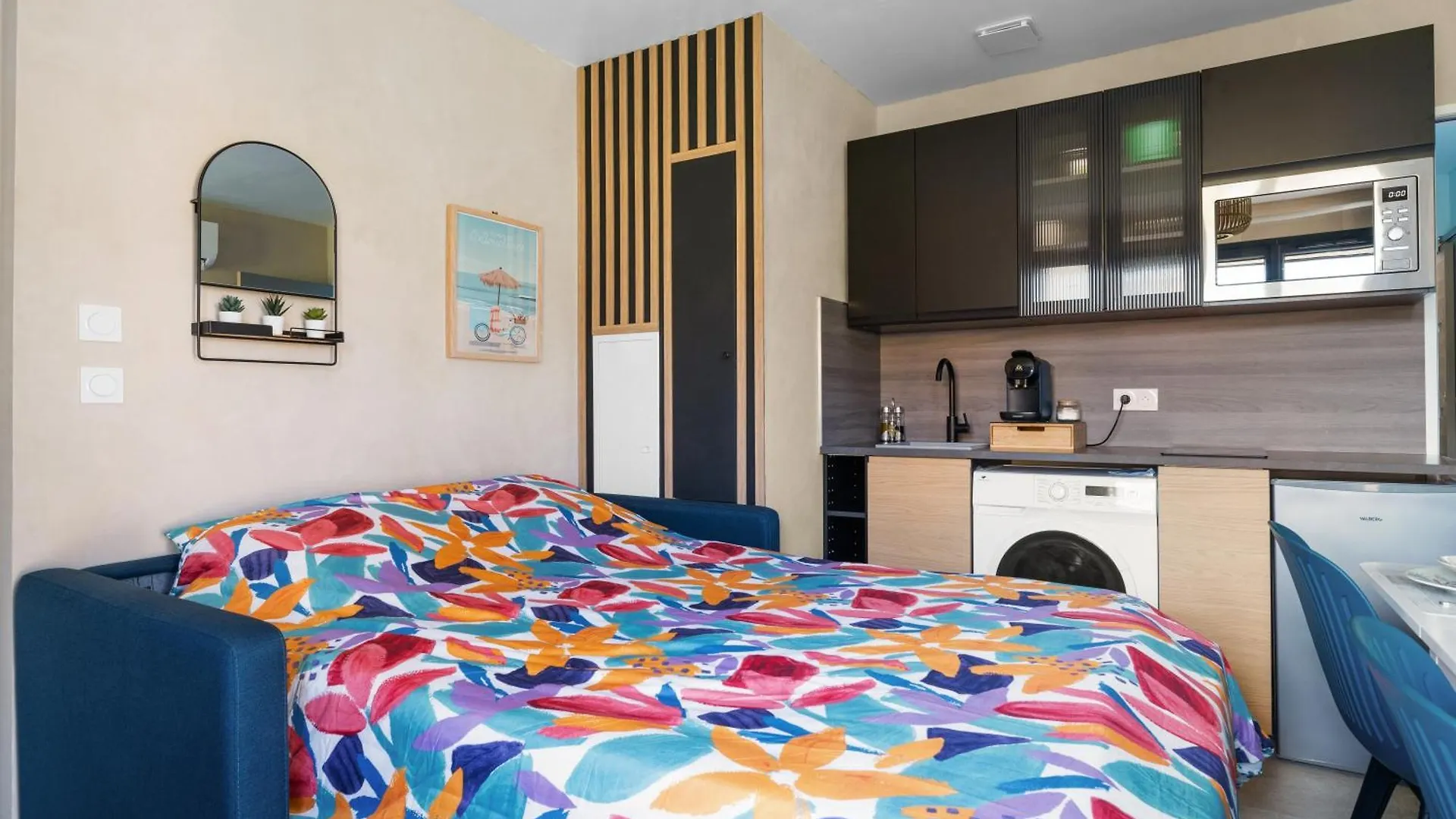 Apartment Reves Bleus, T2 Proche Plage Des Sablettes, Clim, Wifi, Place De Parking La Seyne-sur-Mer France